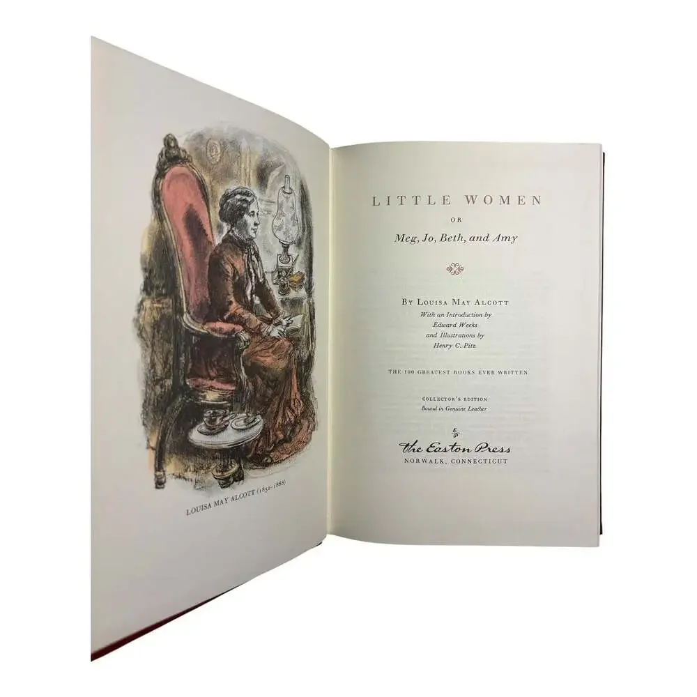 Little Women by Louisa May Alcott Collectors Edition Easton Press Leather Bound